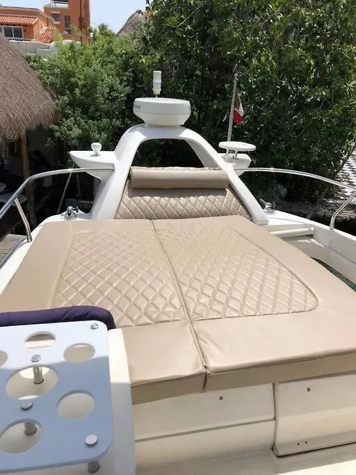 Beach House & Yacht Seaside Sunrise Haven Cancun Mexico